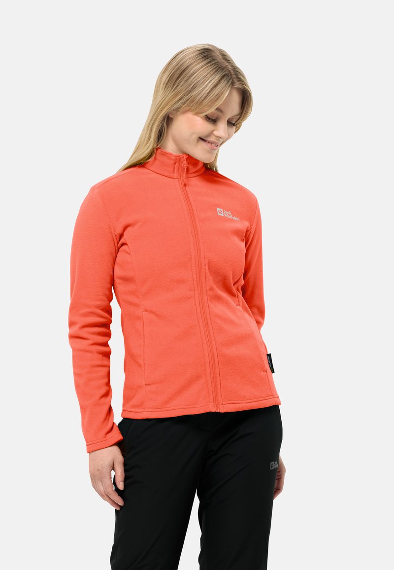 Jack Wolfskin TAUNUS - Giacca in pile - digital orange