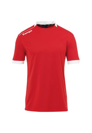 PLAYER  - T-shirt imprimé - rot weiß