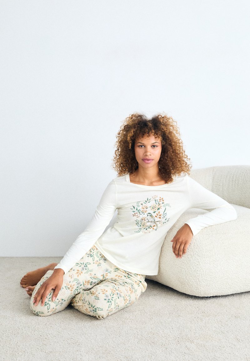 LASCANA VIVANCE DREAMS BY LASCANA VD LAUTOMNE - Pizsama szett - beige