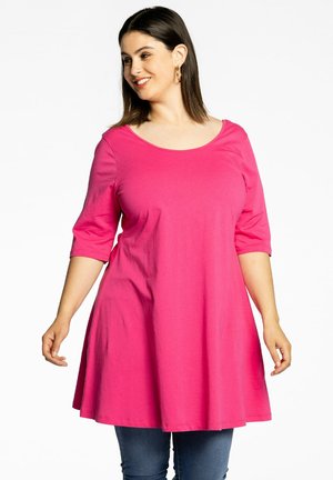 YOEK T-shirts basic - pink
