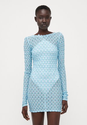 SHORT COVER UP - Accessorio da spiaggia - light blue