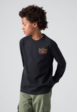 Levi's® LEGENDARY TEE - Pikkade varrukatega topp - jet black