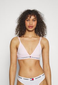 Tommy Hilfiger - UNLINED TRIANGLE - Sujetador sin aros - light pink Imagen en miniatura 1