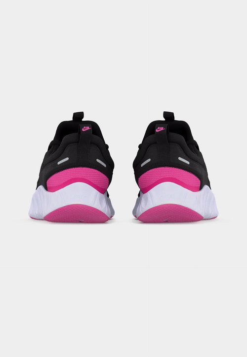 Nike FREE RIDE UNISEX - Zapatillas running asfalto - black/playful pink/anthracite/white — photo 4