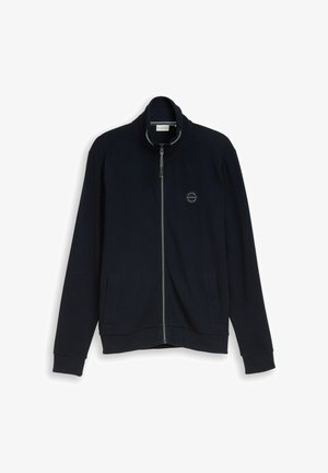TOM TAILOR, STRUCTURED STAND-UP JACKET - Sweatjacke - sky captain blue