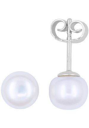 OHRSTECKER SÜSSWASSERPERLE 6.5-7MM - Orecchini - weißgoldfarben