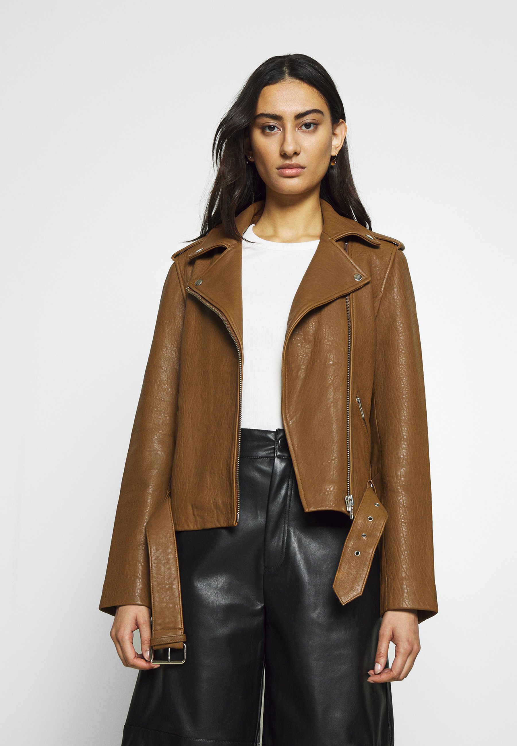 Gestuz JACKET Skinnjakke toffeebrun Zalando.no Gestuz JACKET Skinnjakke toffeebrun Zalando.no