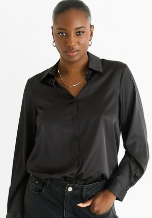 LOOSE FIT - Overhemdblouse - schwarz