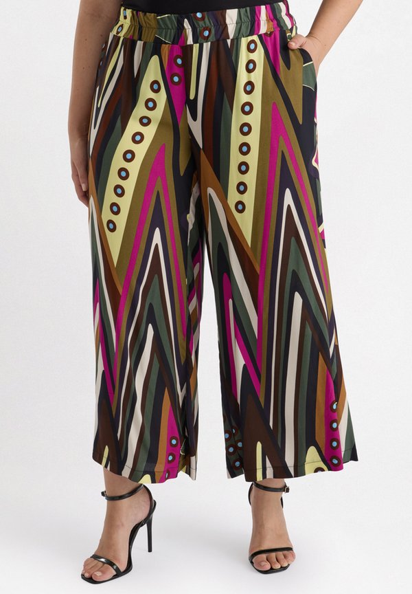 Stoffhose - verde militare