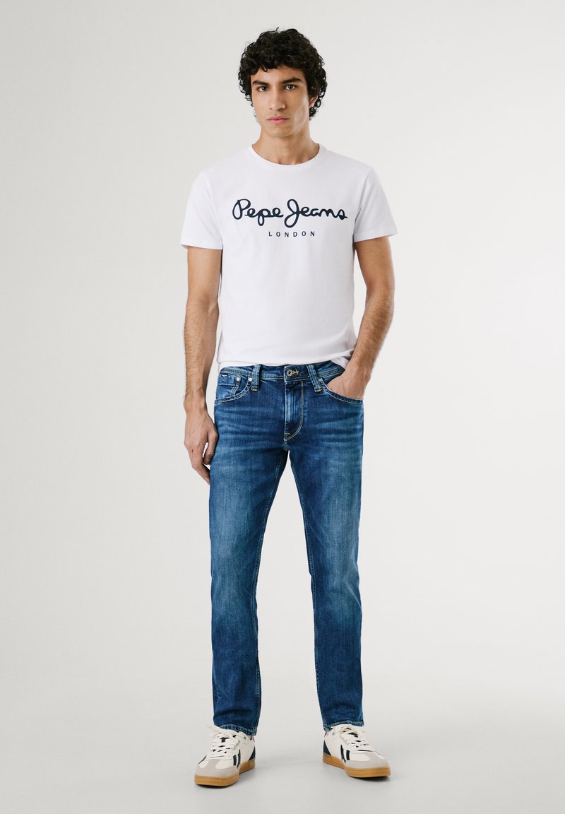 T-Shirt Garçon Pepe Jeans Herman N - Manches Longues, Col Rond, 100% Coton
