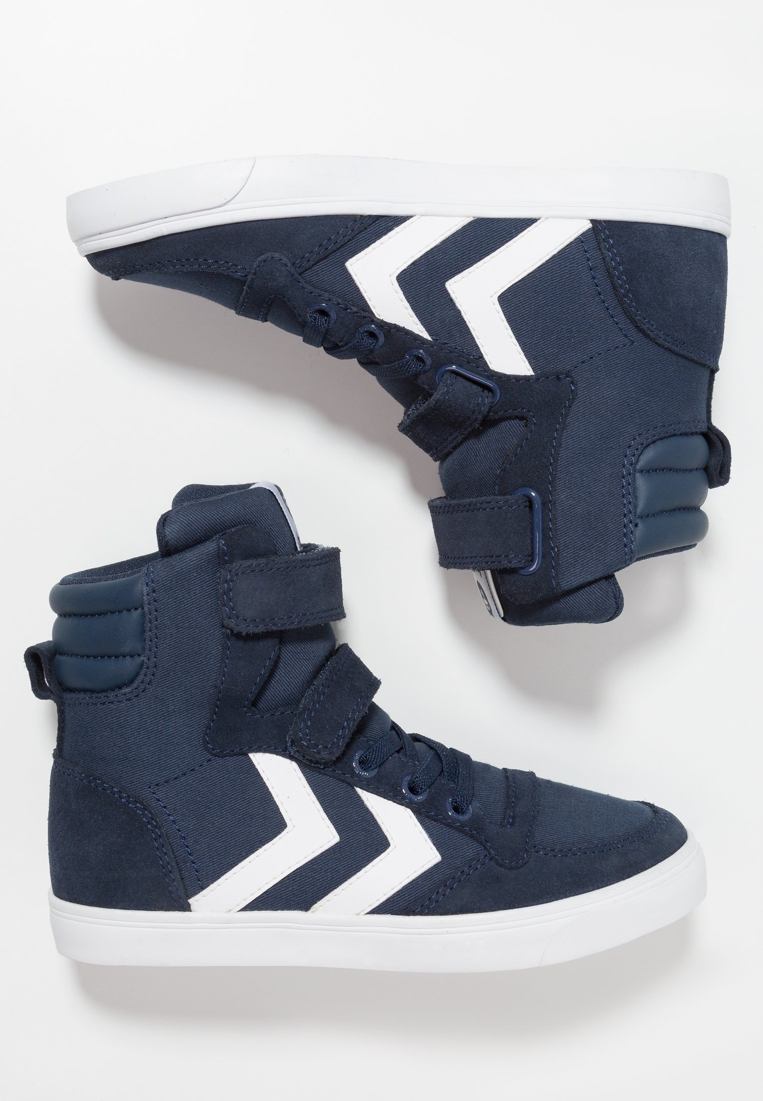 Hummel SLIMMER STADIL - Sneakers hoog - dress blue/donkerblauw - Zalando.nl