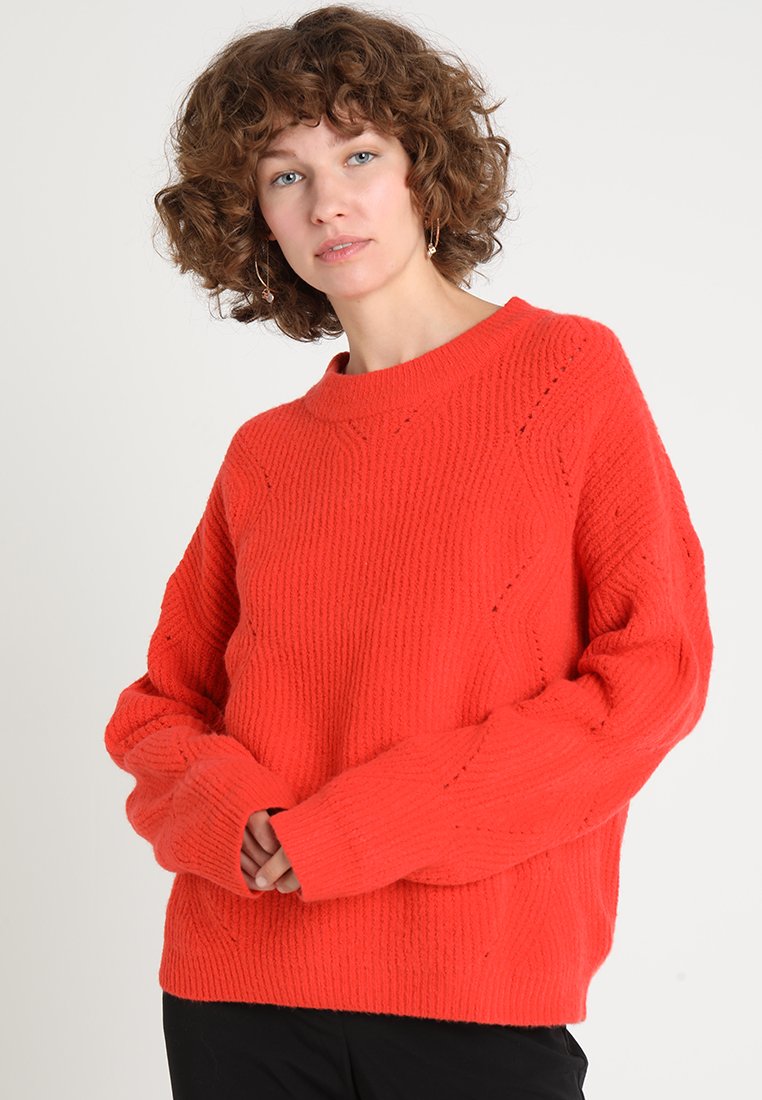 Opus PEBBY Trui darling redRood Zalando.nl Opus PEBBY Trui darling redRood Zalando.nl