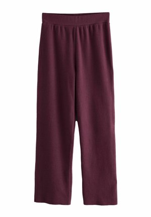 WIDE LEG   - Bukser - burgundy red