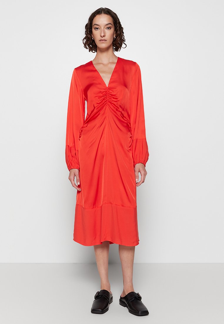 DAY Birger et Mikkelsen Jurk rood DAY Birger et Mikkelsen Jurk rood