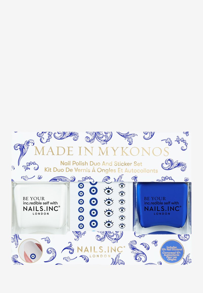 Nails Inc NAILS.INC MADE IN MYKONOS DUO Kit unghie Multi/indefinito