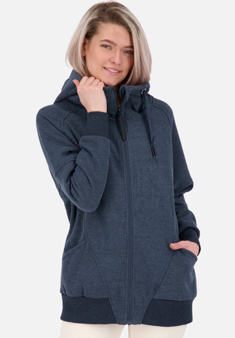 Sweat Capuche Homme SOFFE US Navy Bleu Marine Zippé Taille XL - Occasion