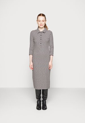 DRESS POLO - Strikket kjole - light taupe