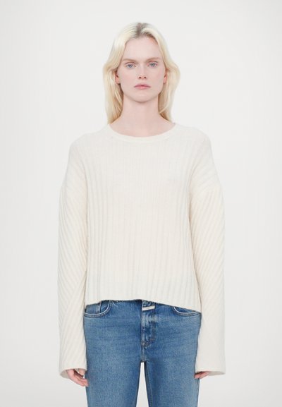 CLOSED CREW NECK - Striktrøje - ecru