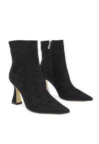 Tronchetti Con Tacco Donna QUEEN HELENA - Stivaletti A Punta In Pelle Sintetica