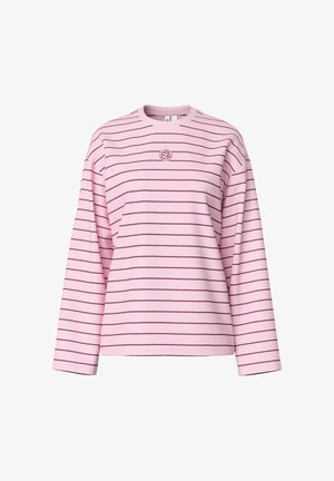 Pieces, PCSADIE BARREL SLEEVE - T-shirt à manches longues - roseate spoonbill
