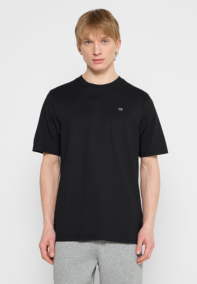 Calvin Klein Golf T-shirt basic zwart Calvin Klein Golf T-shirt basic zwart