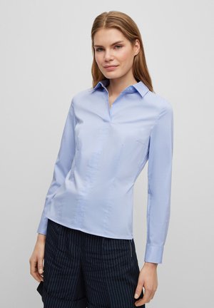 BASHINAH - Button-down blouse - light blue