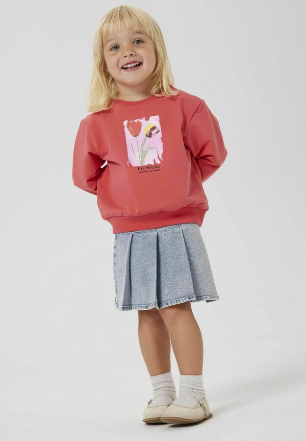 Sweatshirt - spiced coral