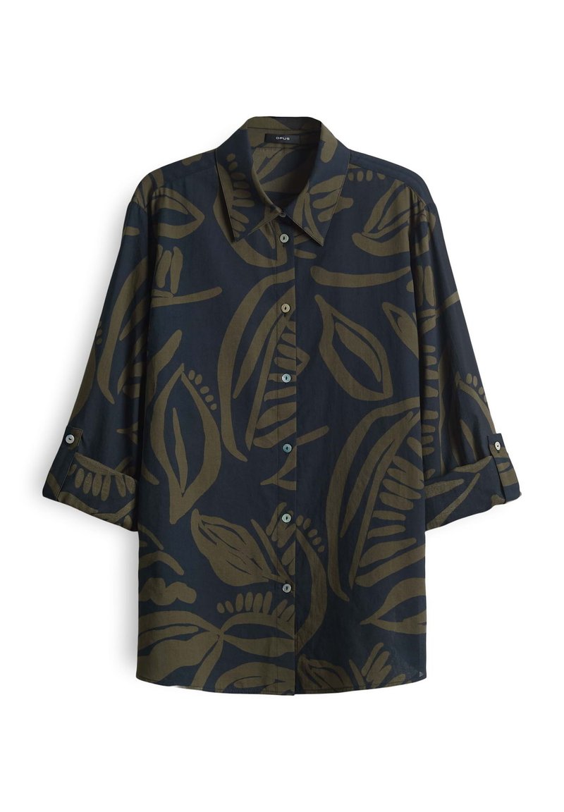 Opus Overhemdblouse blauw