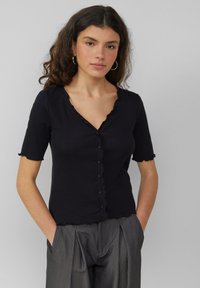 QS BABYLOCK-RANDEN - Hemd - schwarz