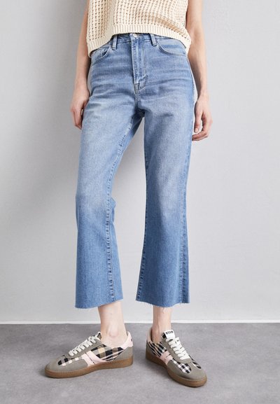 FRAME SUPER HIGH CROP MINI BOOT - Τζιν Bootcut - deepwater