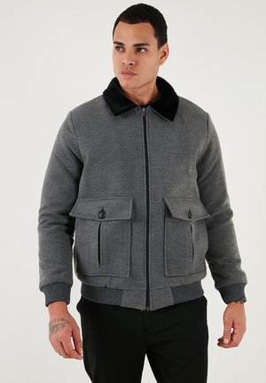 Winter jacket - light grey