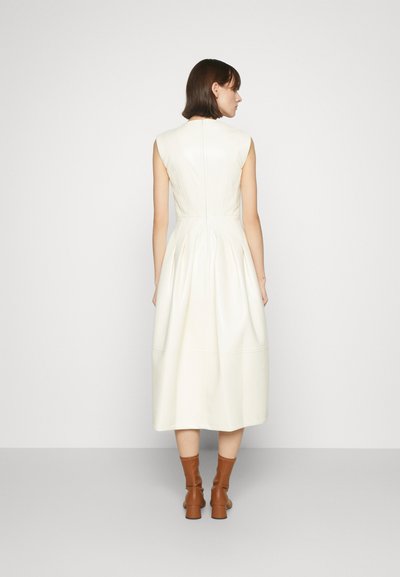 Philosophy di Lorenzo Serafini COATED DRESS - Cocktailkjole / festkjole - ivory