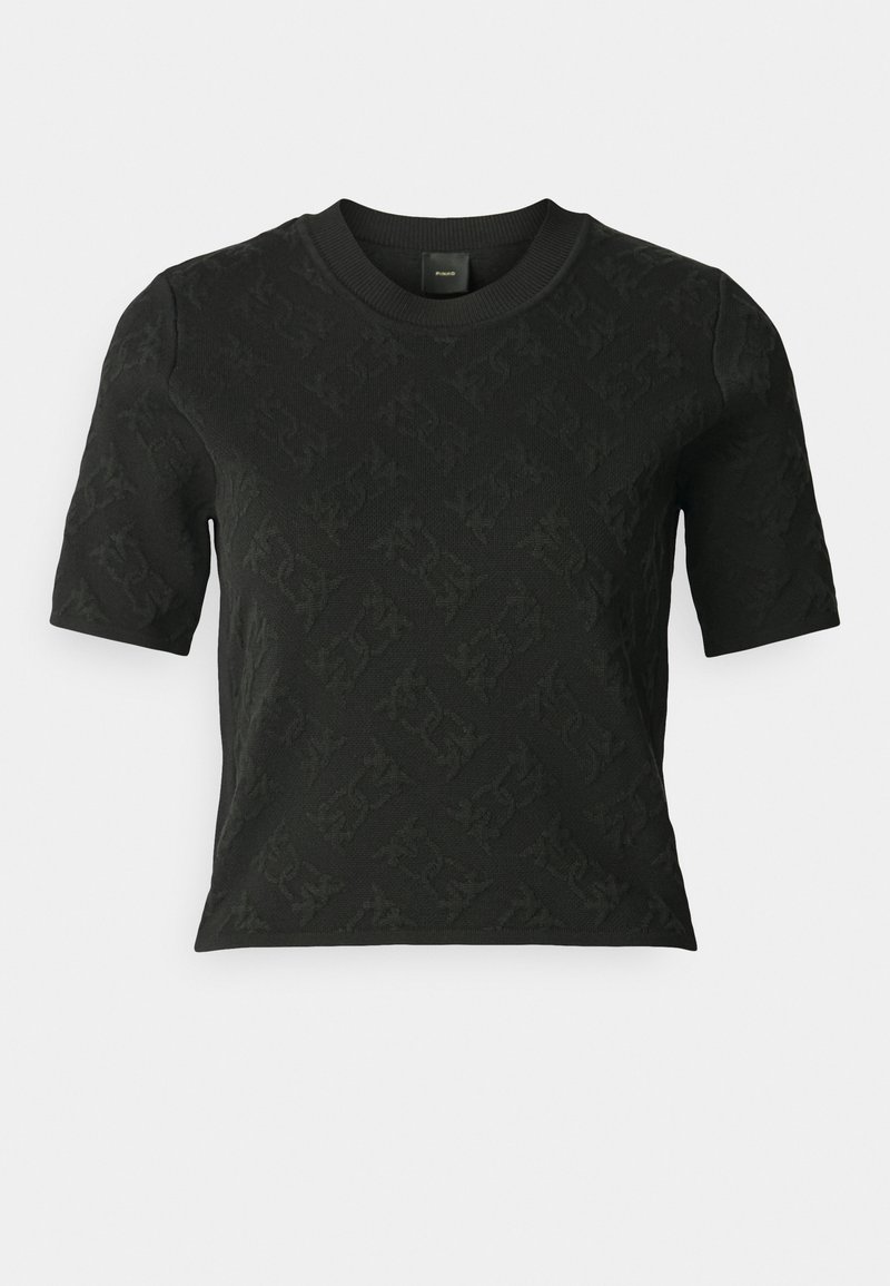 pinko T-shirt print zwart