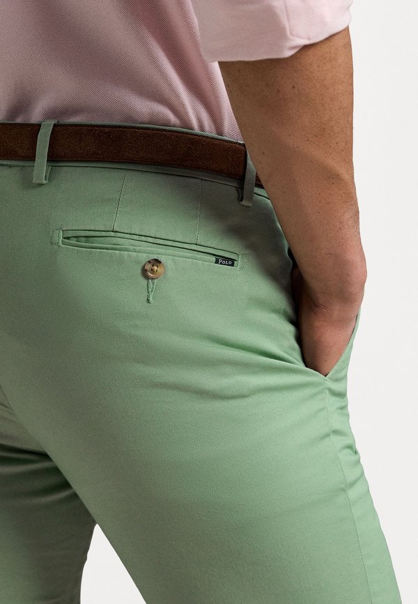 SLIM FIT CHINO TROUSER - Chinos - faded mint4