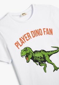 Koton DINOSAURS - T-shirts print - white