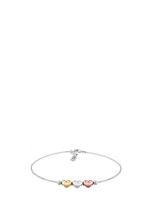 HERZ LIEBE TRI-COLOR  - Bracelet - silver-coloured