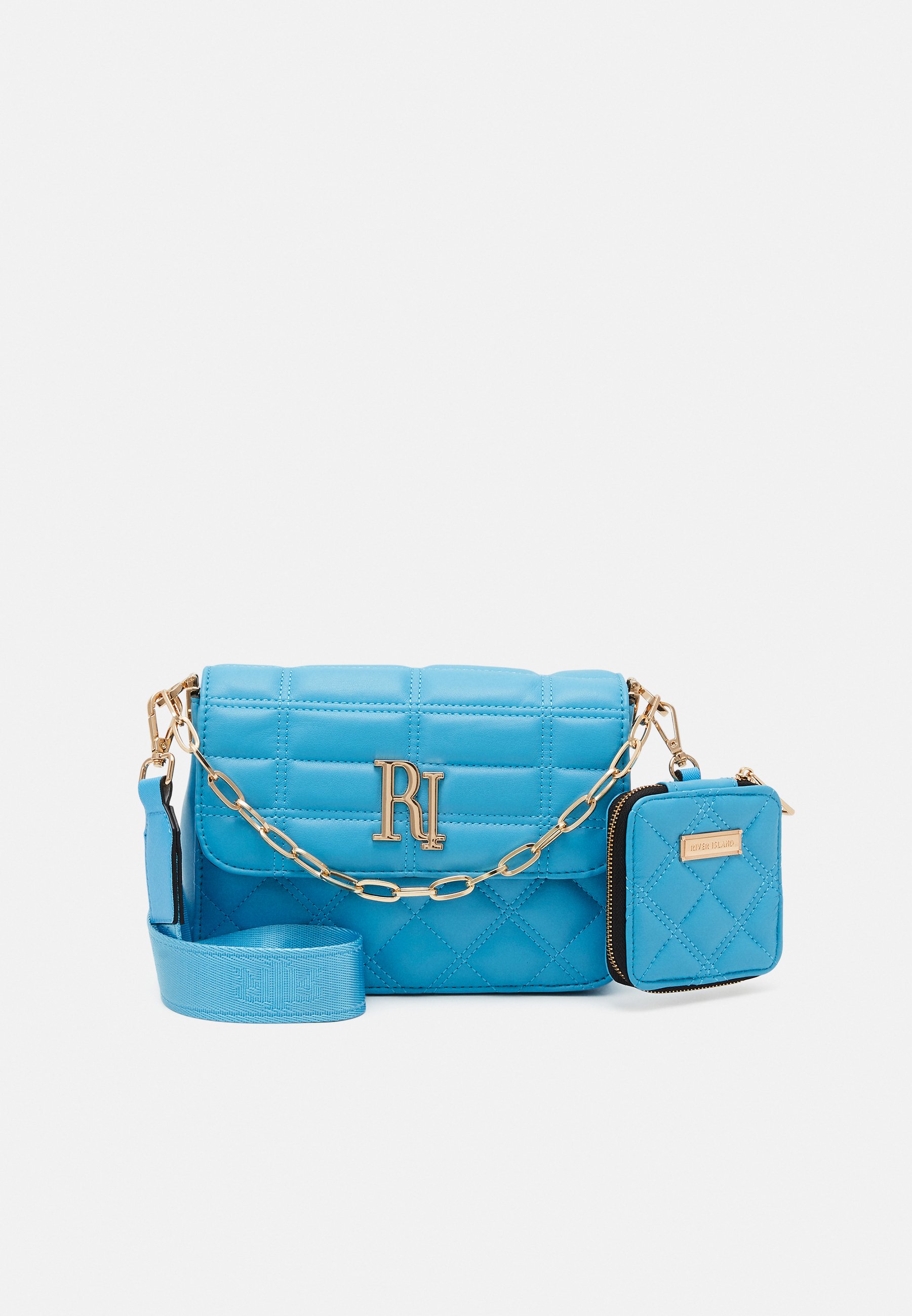 Bright blue handbag Clearance
