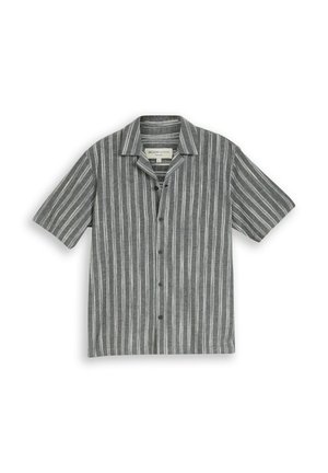 TOM TAILOR DENIM, RESORT MIT - Shirt - black/greyish stripe
