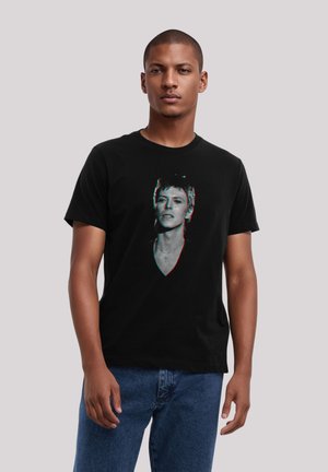 Print T-shirt - schwarz