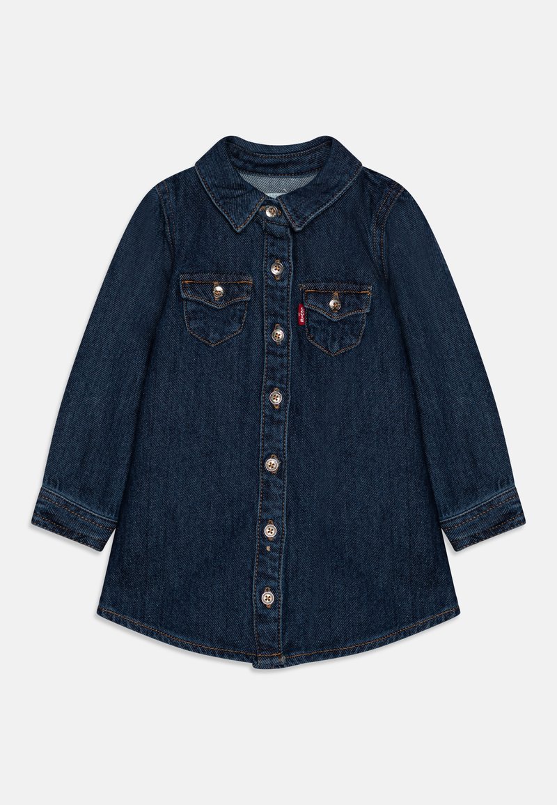 Levi's® Robe chemise denim bleu foncé