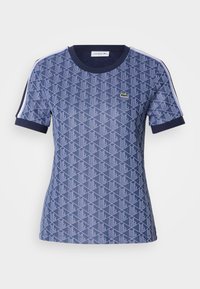 T-shirt imprimé - navy blue/delphinium