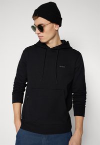 BOSS SOODY - Felpa con cappuccio - black