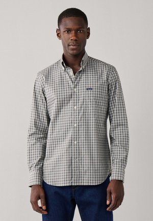 Façonnable, FAÇONNABLE SHIRT CLBD MINI TARTAN MEL - Camisa - forest night green
