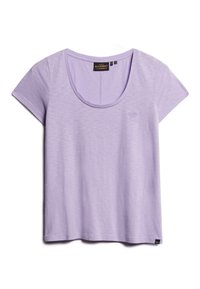 Unselected, light lavender purple