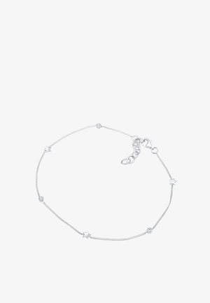 Elli SPARKLING STAR CHARM - MIT KRISTALLEN VON SWAROVSKI® - Bracelets de cheville - silberfarben