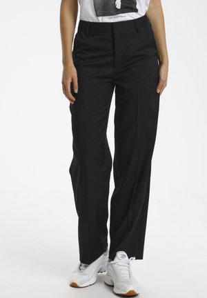 KAFFE VIRISA PU BUKSER BLACK