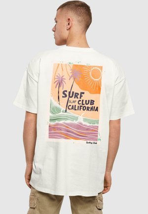 SURF CLUB CALIFORNIA  - Print T-shirt - ready for dye