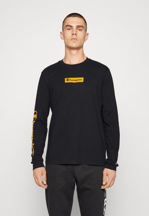 LONG SLEEVE CREWNECK - Long sleeved top - black