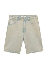 BERMUDA - Jeansshort - light blue