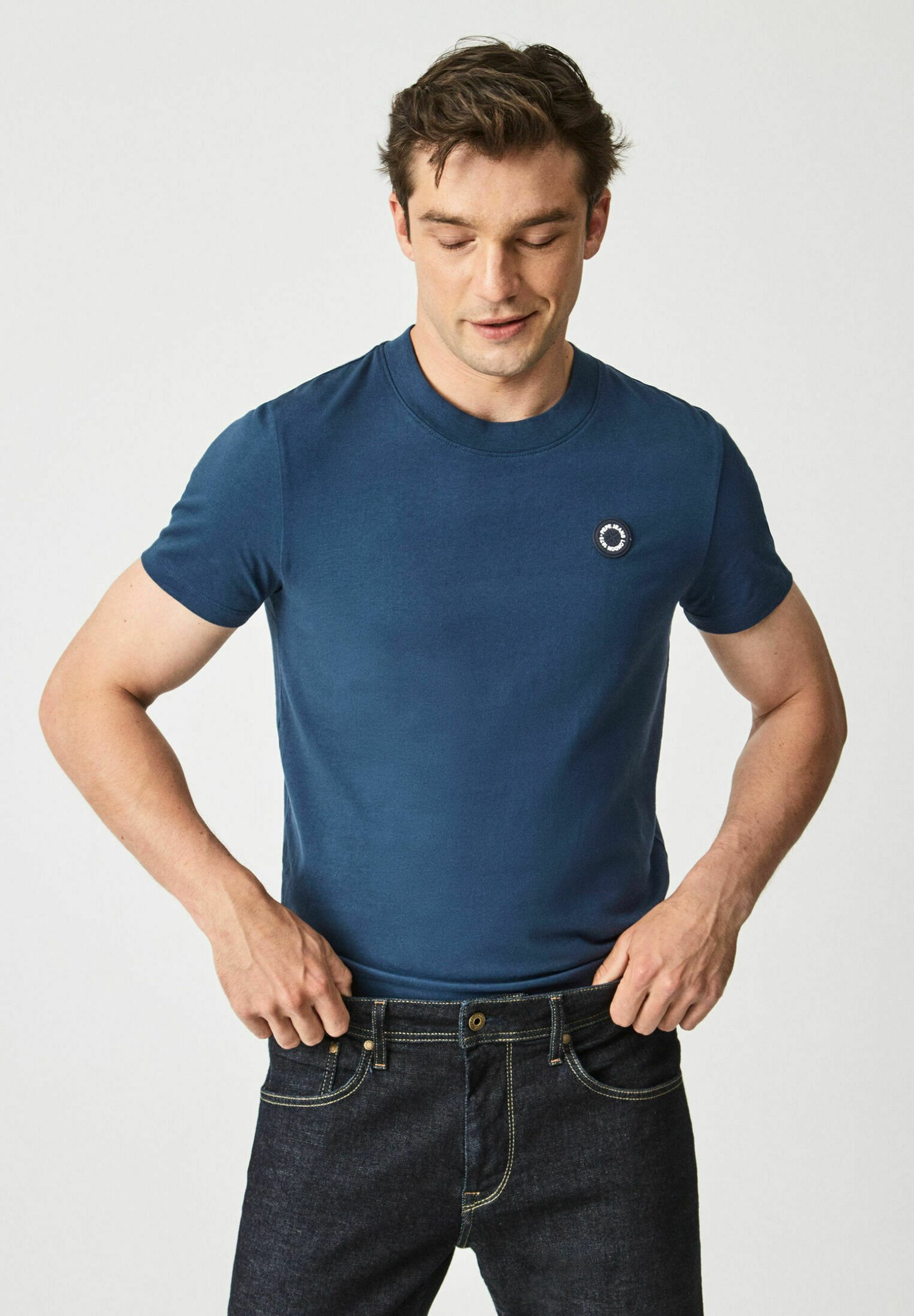 Pepe Jeans WALLACE - T-shirt basic - blue/blu - Zalando.it